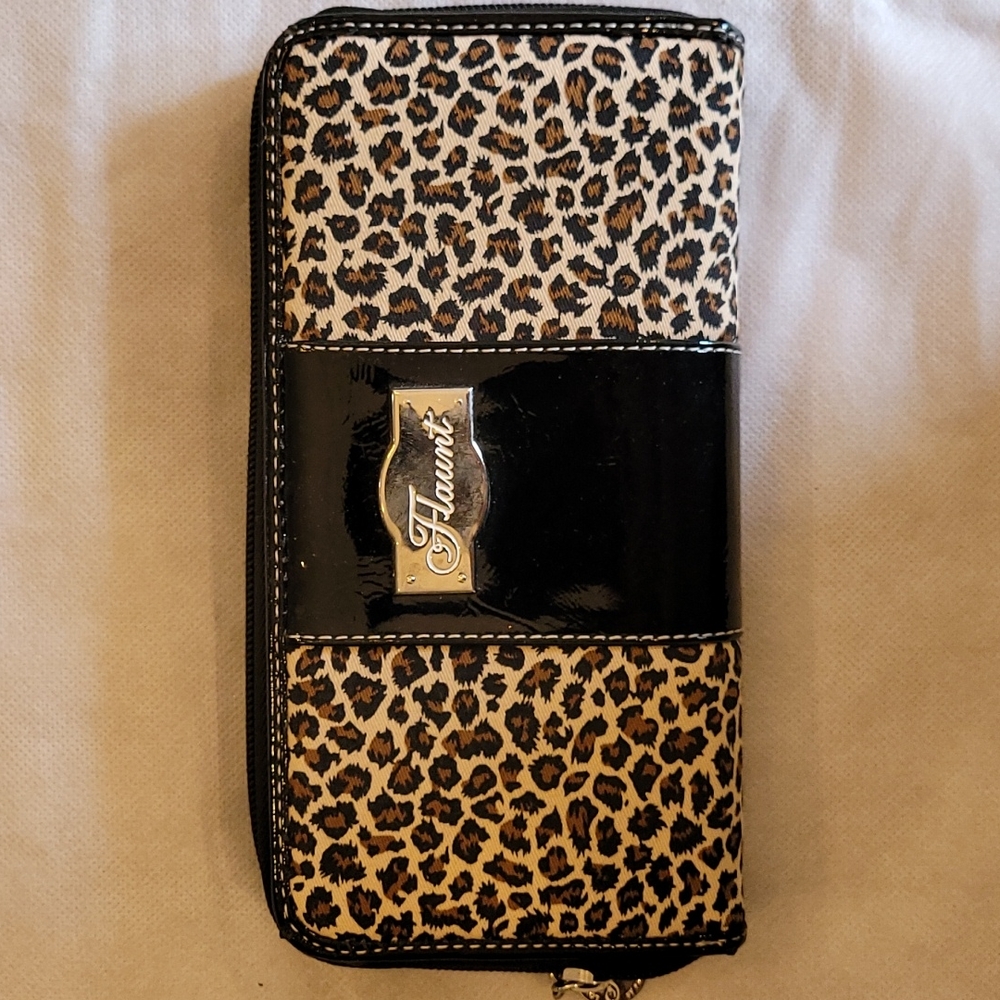 Animal print wallet